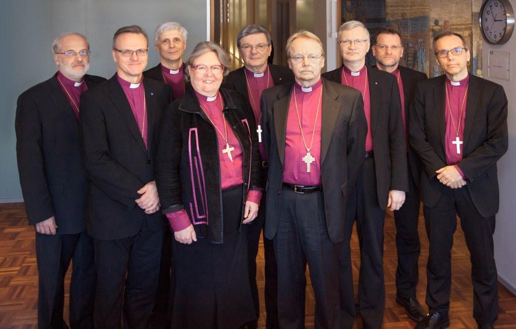 Luterilaisen kirkon piispat kokoustavat 30.–31.8. Joensuussa. Kuva on otettu tämän vuoden tammikuussa. Kuva: Kirkon kuvapankki / Aarne Ormio