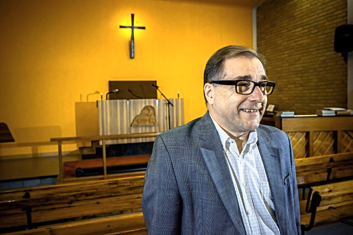 Jaakko Rahja on diplomi-insinööri, seurapuhuja ja maratonharrastaja. Juostessaan hän kuuntelee raamattutunteja. Kuva: Hans v. Schantz