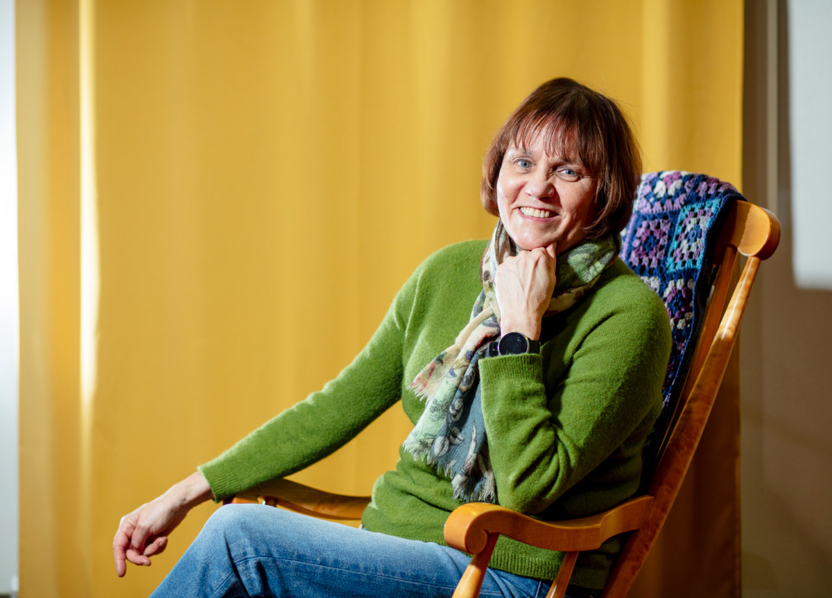 – Jäin pitkäaikaisesta työstäni työttömäksi ja teen nyt ilokseni monenlaista vapaaehtoistyötä. Vielä on kuitenkin aikaa eläköitymiseen, sanoo Kirsi Sairanen.