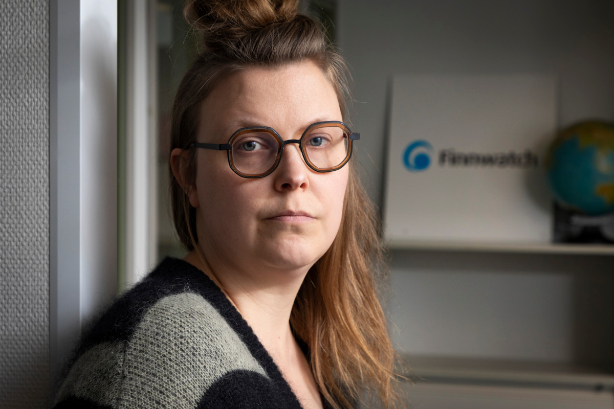 Finnwatchin toiminnanjohtaja Sonja Finér sanoo jaksavansa työssään, koska se on hänelle elämänkatsomus.