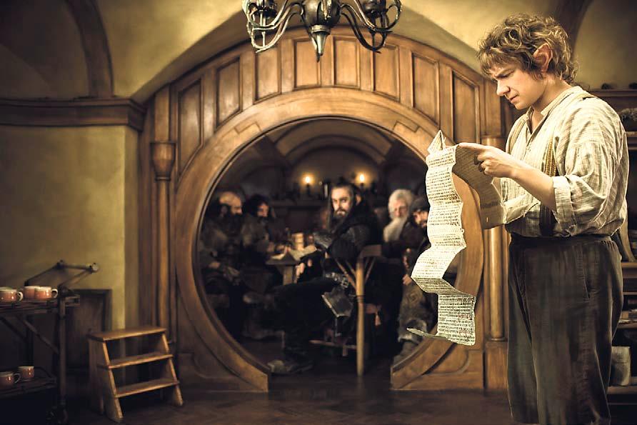 Bilbo Reppulia esittää Martin Freeman.