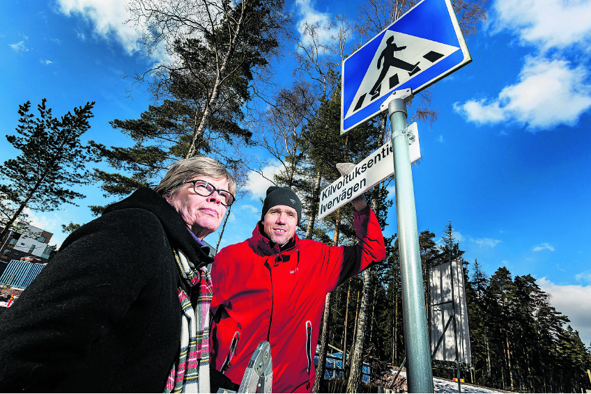 Kilvoituksentiellä. Kaija Mallatin ja Sami Suvirannan mukaan tien nimi viittaa sekä historiaan että yleiseen elämänkokemukseen.