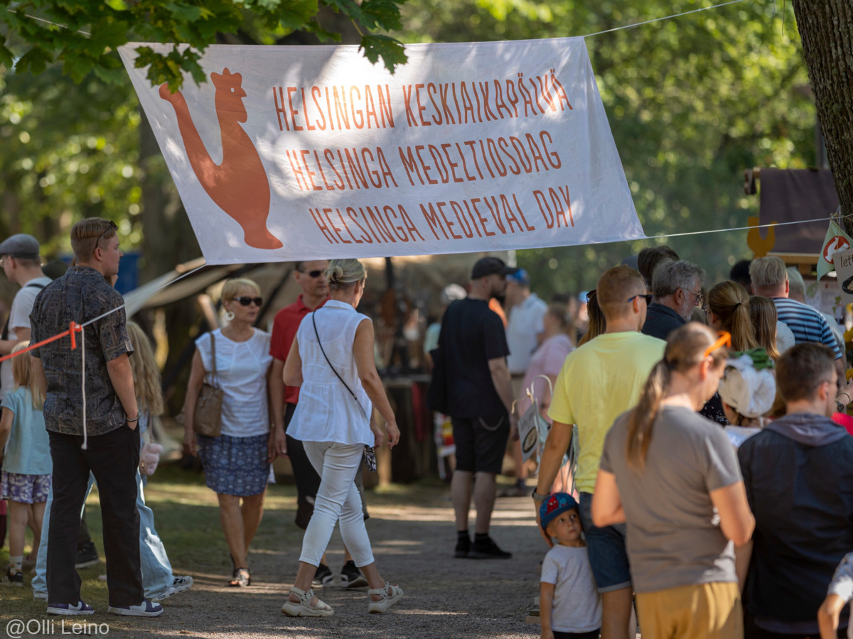 Viime kesänä keskiaikapäivässä oli järjestäjien arvion mukaan yli 20 000 vierailijaa.