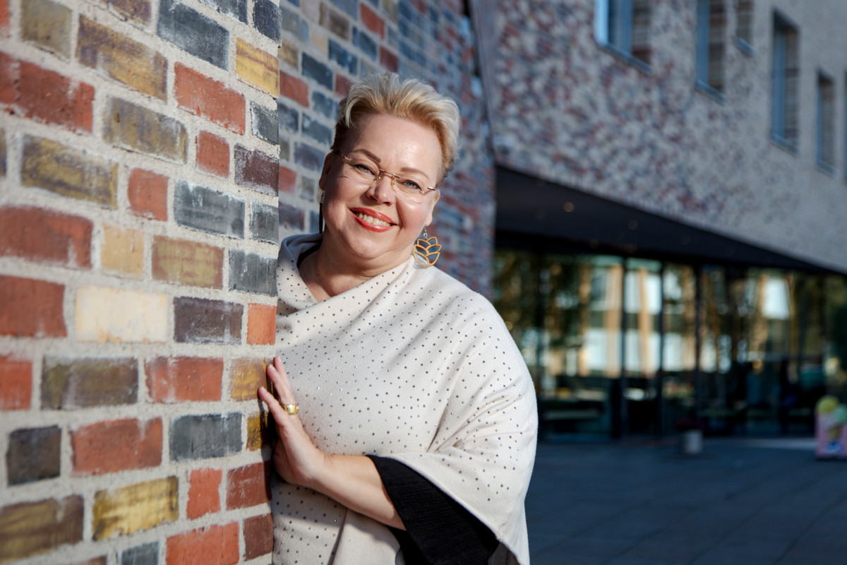 Ensimmäinen käynti Tikkurilan kirkossa oli Johanna Rusanen-Kartanolle iloinen yllätys.