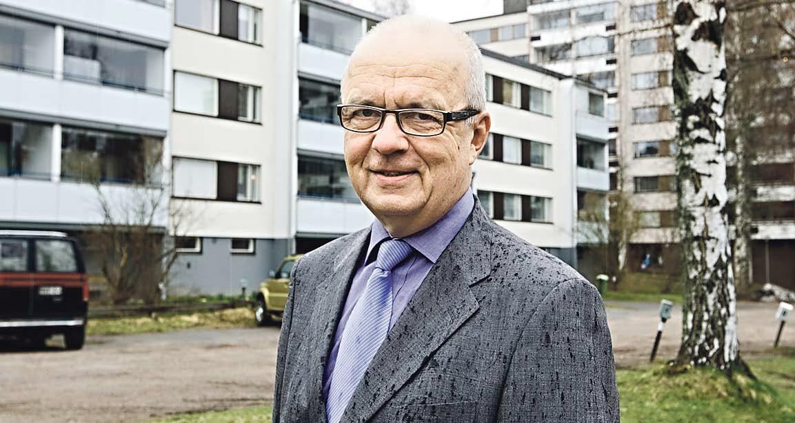 Jouko Jääskeläisen, 60, ensimmäinen Vantaan koti sijaitsi Kuohukujalla.