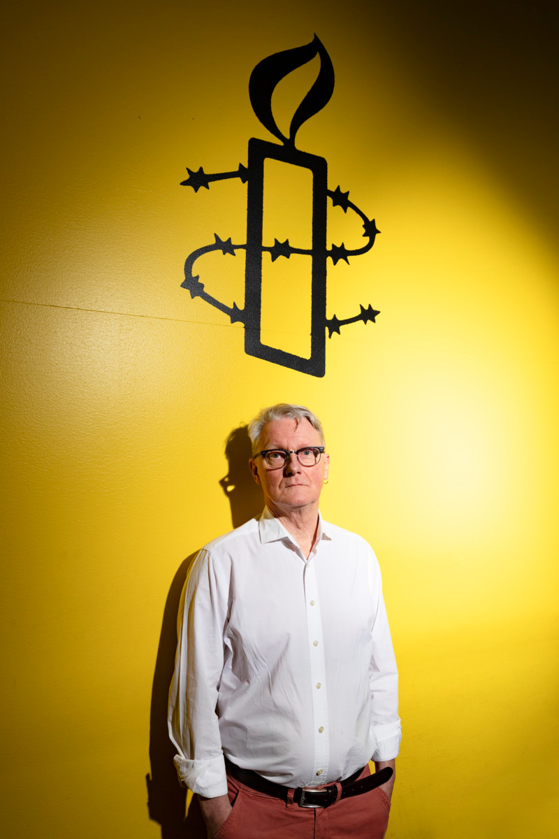 Frank Johanssonin mukaan ilmastokriisi on tänään pahin ihmisoikeuskriisi maailmassa. Siitä seuraa vääjäämättä sotia.