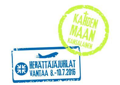 Vantaan vuoden 2016 herättäjäjuhlien logo.