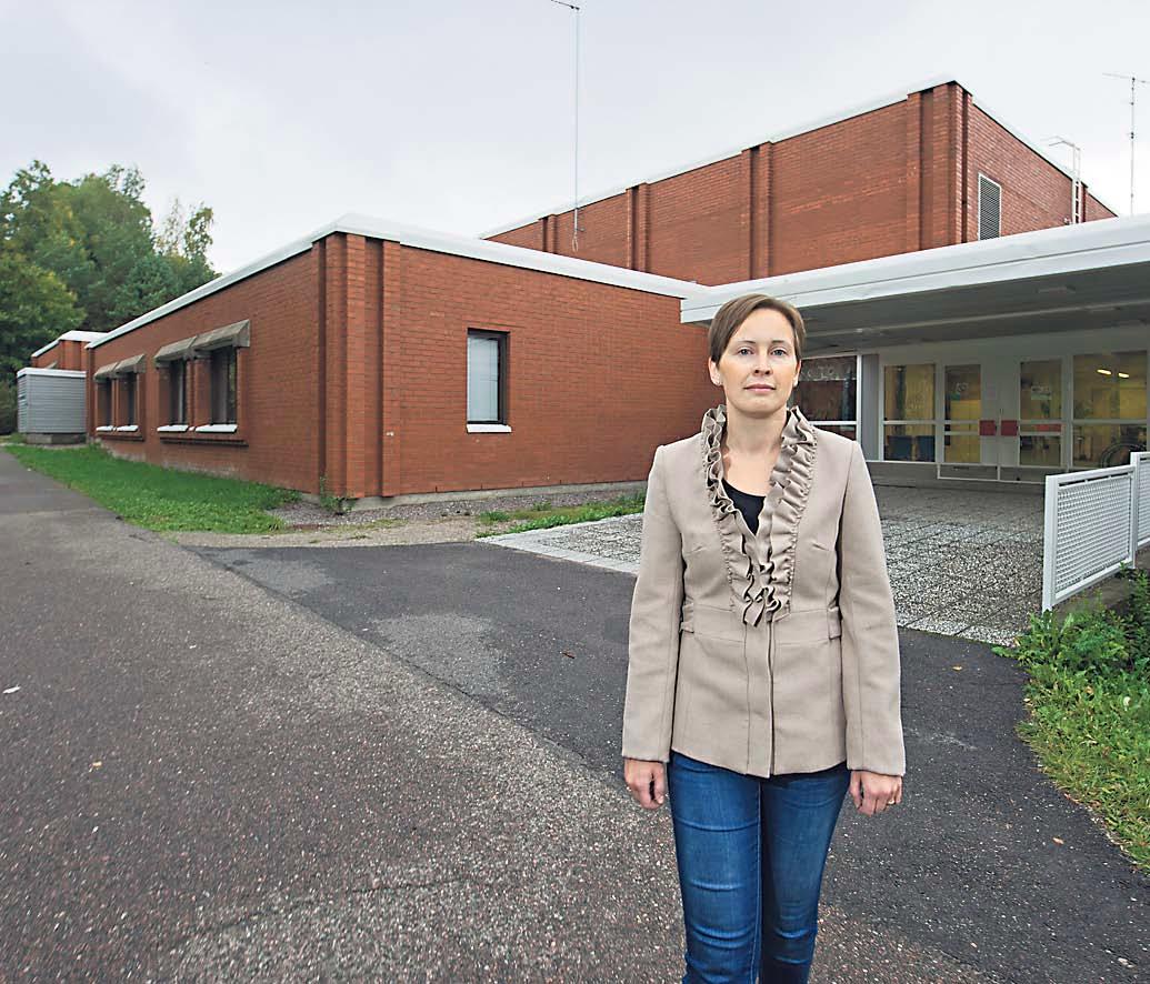 – Hevoshaan koulu on luonut yhteisöllisyyttä Hakunilaan, sanoo Salla Poropudas.