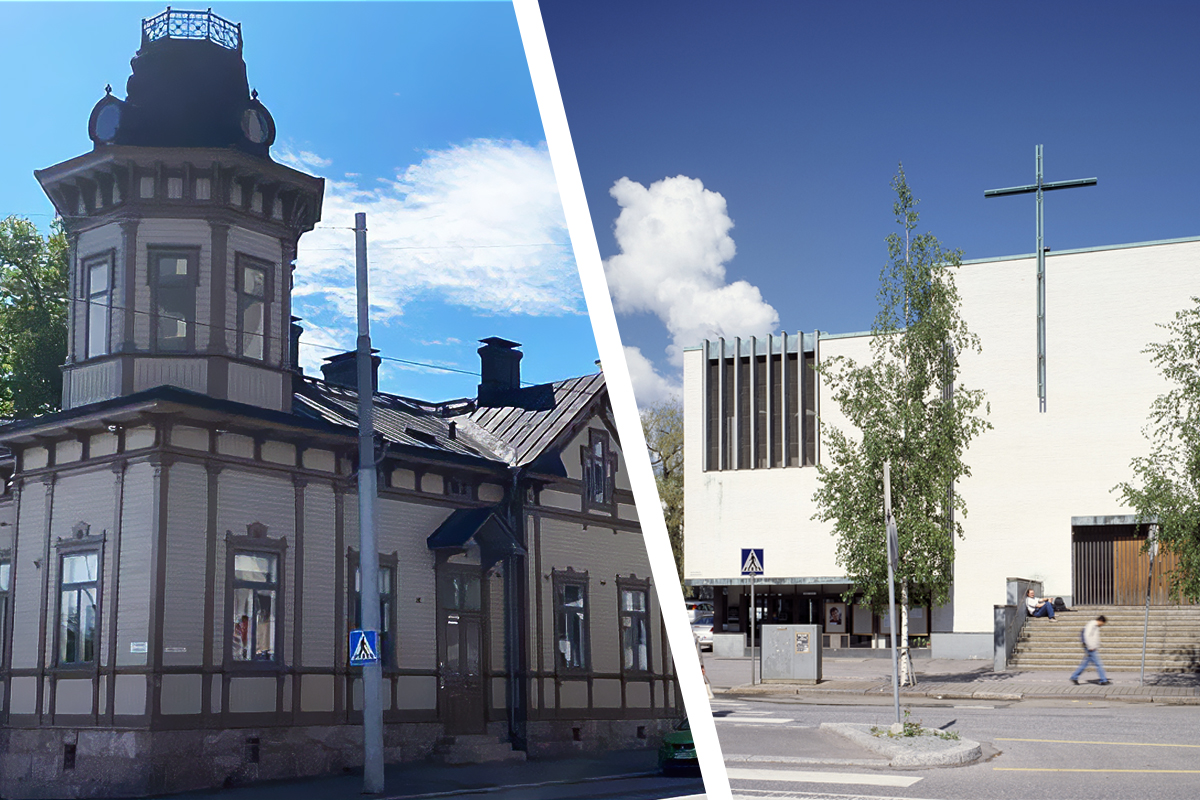 Nuorten Talo on toiminut vanhassa puutalossa Toisella Linjalla. Rakennus peruskorjattiin 2019. Alppilan kirkko tarvitsisi mittavan peruskorjauksen.