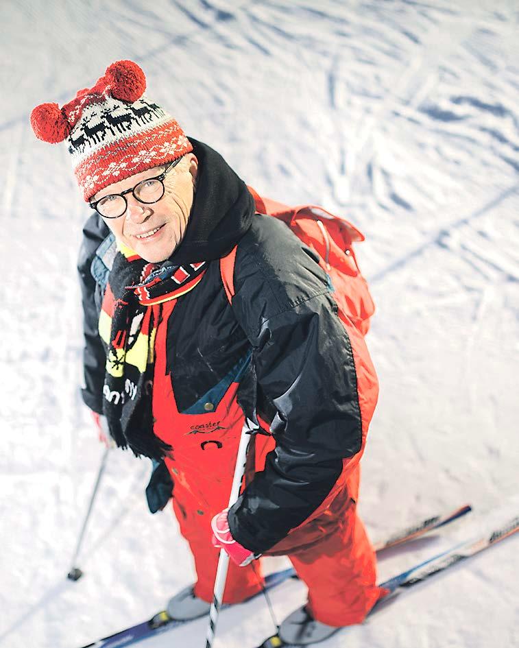– Joka kerta, kun lähtee liikkeelle, kokee jotain erilaista, sanoo monitoiminen Veli-Matti Hynninen.