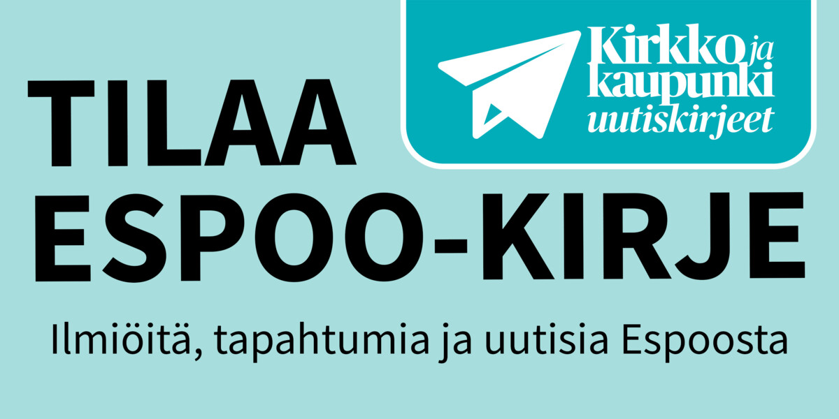Tilaa Espoo-kirje
