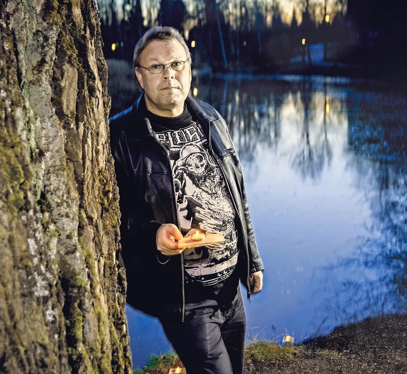 Kari Nurmi on mukana Vantaan mielenterveysyhdistyksen toiminnassa.