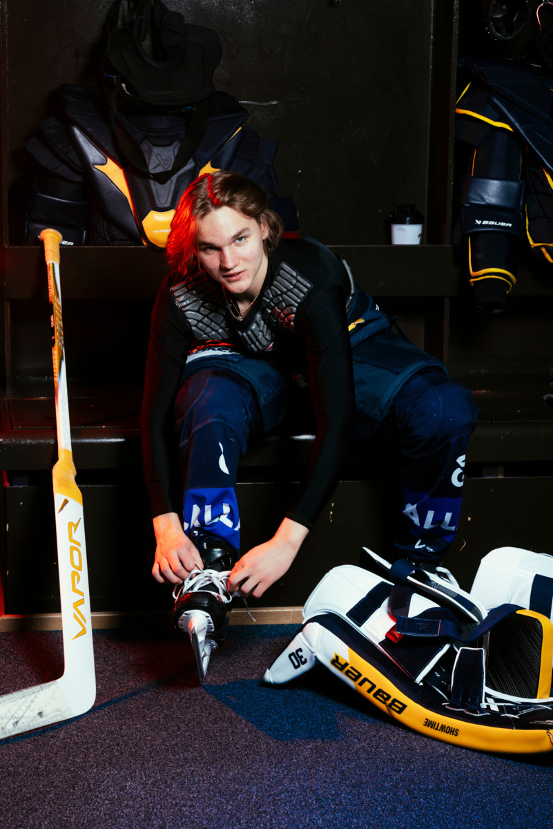 NHL-joukkue Los Angeles Kings varasi Petteri Rimpisen viime kesänä. Tällä hetkellä Rimpinen pelaa Kiekko Espoossa. 