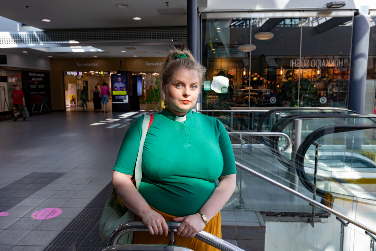 ”Diakoniatyö on monelle kutsumustyötä”, sanoo diakoni Amanda Hiekkataipale.