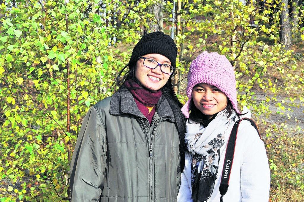 Tehtävää riittää. Sophon Chou (vas.) ja Chariya Om kertoivat kambodzalaisnuorten haasteista Kirkon Ulkomaanavun nuorisoverkoston Changemakerin koulutuksessa lokakuussa. Kuva: Sini Tyvi/Changemaker