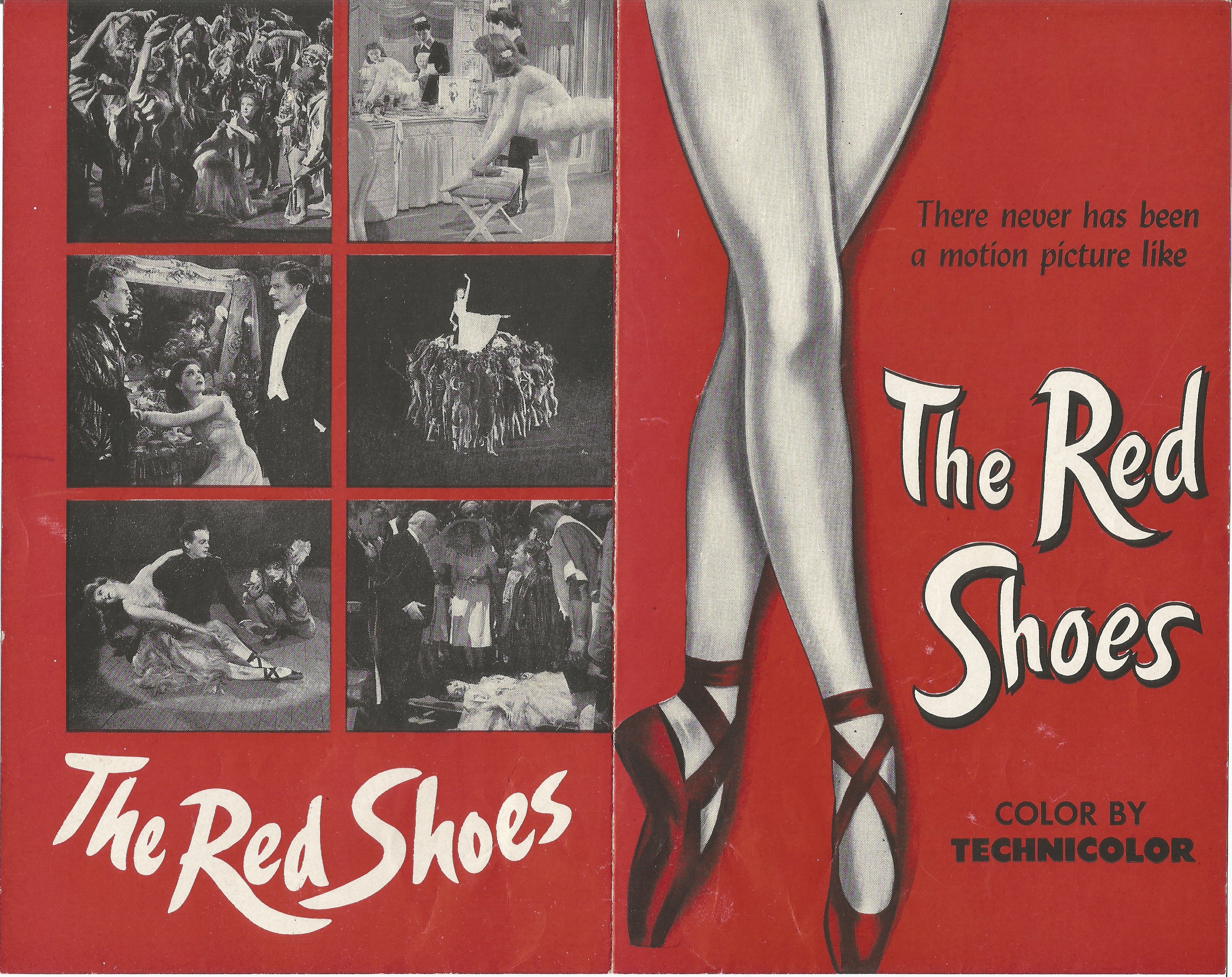 Kuvassa on alkuperäinen The Red Shoes -elokuvan juliste vuodelta 1948. Kuva: Wikimedia Commons. 