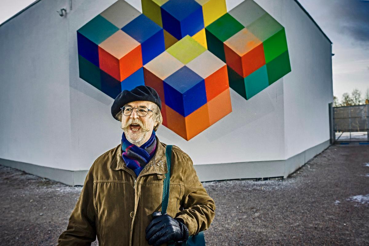 Taisto Hintsanen muutti Sulkavalta Vantaalle 1980-luvun lopulla. Kuva: Hans v. Schantz
