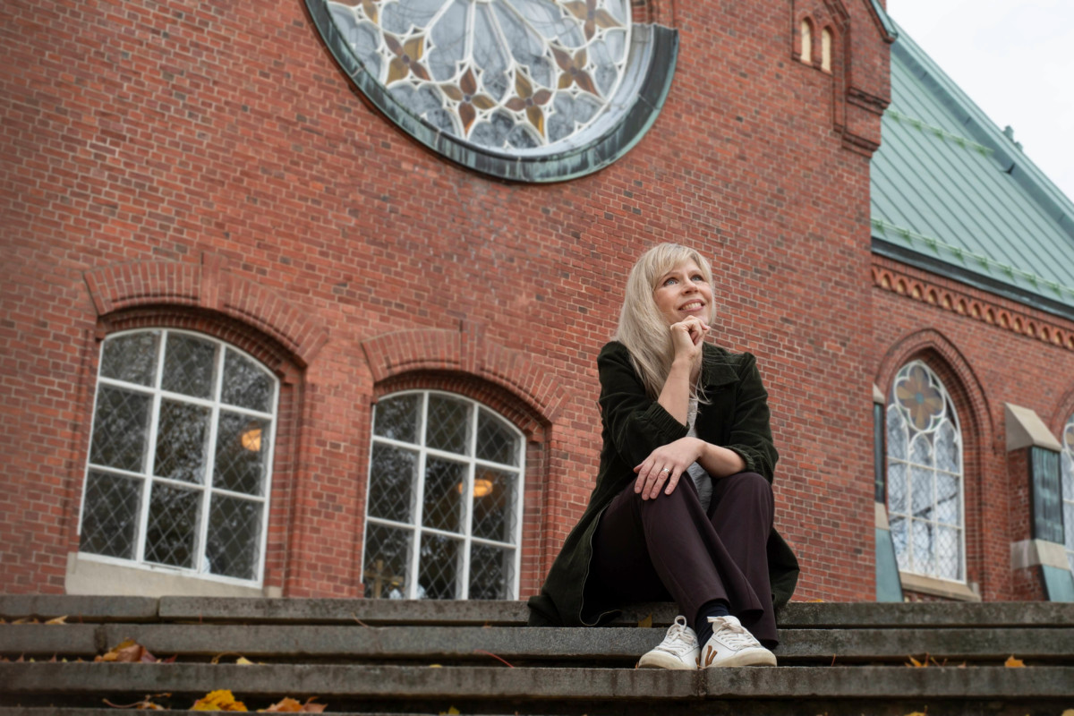 Eri kristillisissä kirkoissa on Laura Häklin mukaan niin paljon hienoa, että on vaikea valita, mikä olisi ollut hienoin löytö toisista kirkoista. Kuva: Sirpa Ryyppö/Suomen Ekumeeninen Neuvosto