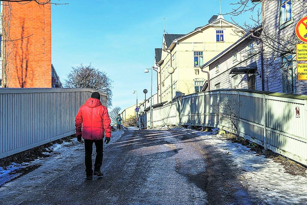 Mathilda Wreden kuja. Kuva: Pekko Vasantola