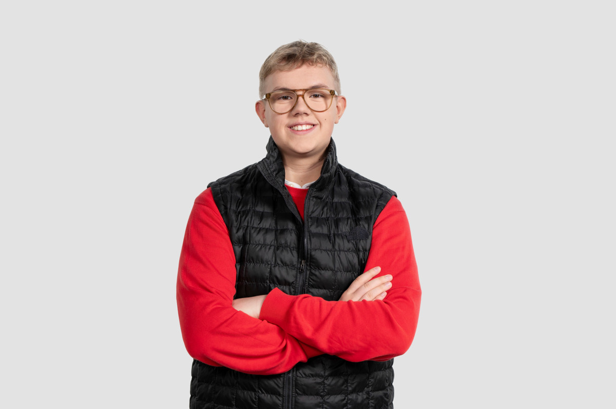 Noa Pohjasmäki rakastaa esiintymistä yli kaiken. Hänen intohimonsa on rap-musiikki.