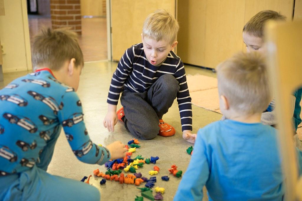 Päiväkerho käynnissä. Kuva: Kirkon kuvapankki/Sanna Krook  
