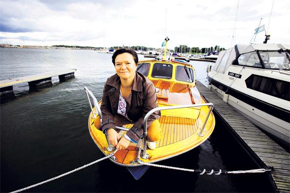 Margit Alasalmi vietti vuoden Utössä. Kuva: Esko Jämsä