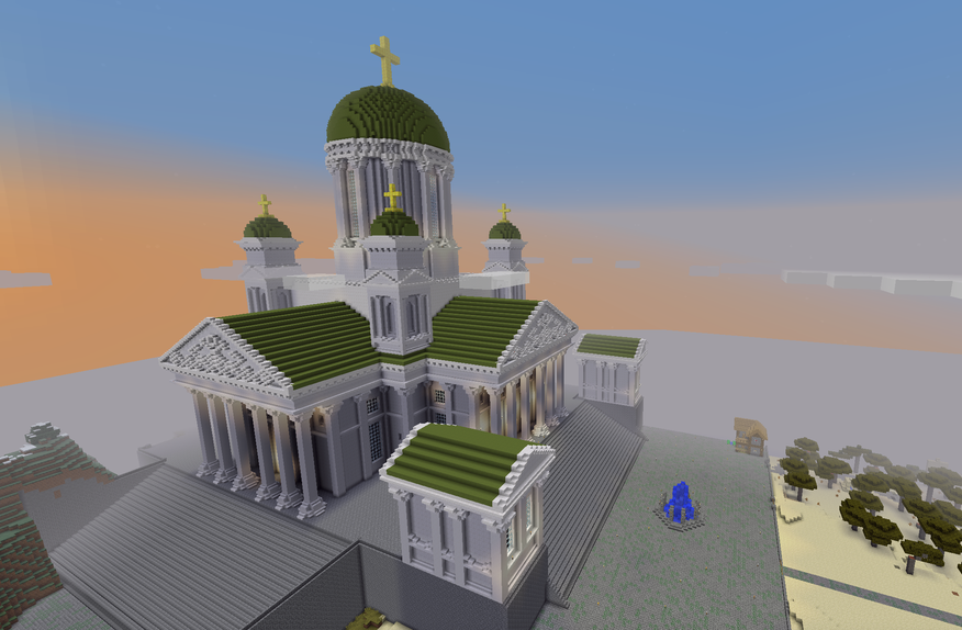 Yksi harvoista kirkollisista nettipeleistä on Lastenkirkko. 7-vuotta täyttäneet voivat pelata myös Lastenkirkon Minecraft-palvelimella Fisucraftia. Kuva: Lastenkirkko 
