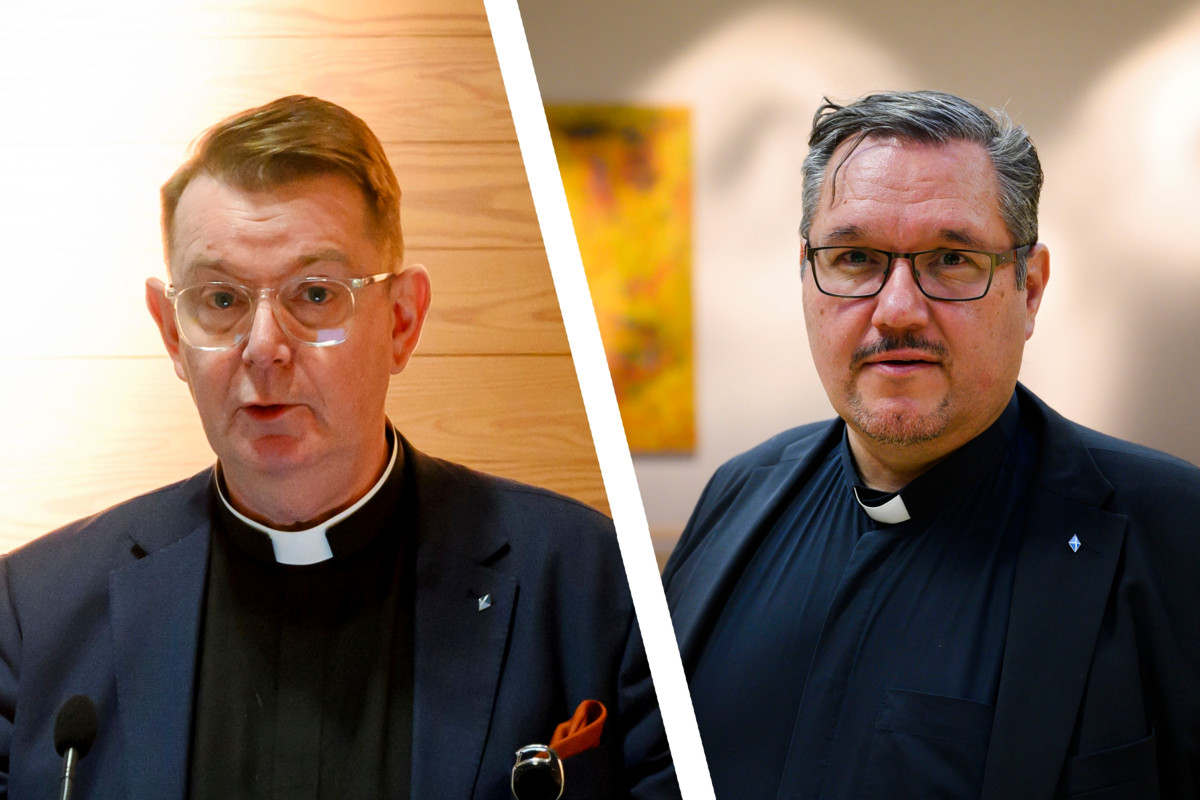 Helsingin seurakuntayhtymän johtaja Juha Rintamäki (oik.) on valittu opetus- ja kulttuuriministeriön ylijohtajan määräaikaiseen virkaan viideksi vuodeksi. Yhteisen seurakuntatyön johtaja Stefan Forsénista tulee vs. yhtymänjohtaja Rintamäen kuusi kuukautta kestävän virkavapaan ajaksi. 