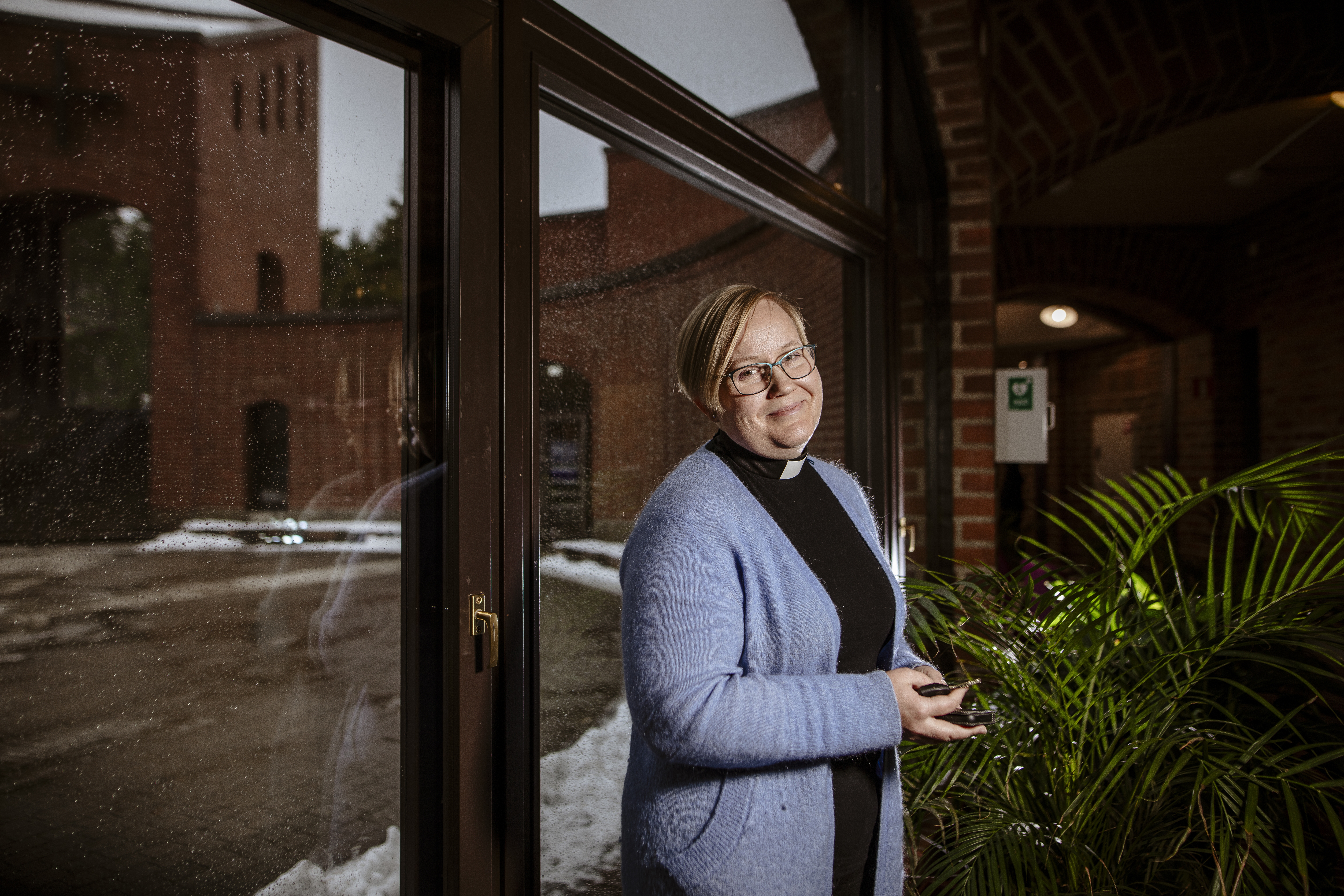 Leppävaaran seurakunnan kirkkoherra Kaisa Yletyinen. Kuva: Sirpa Päivinen