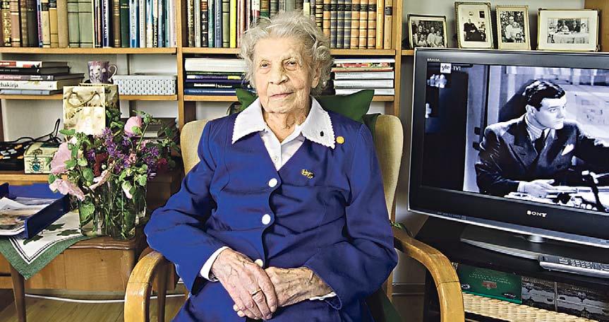 Sirkka Tikkasella, 95, oli syntymäpäivä viime viikolla.
