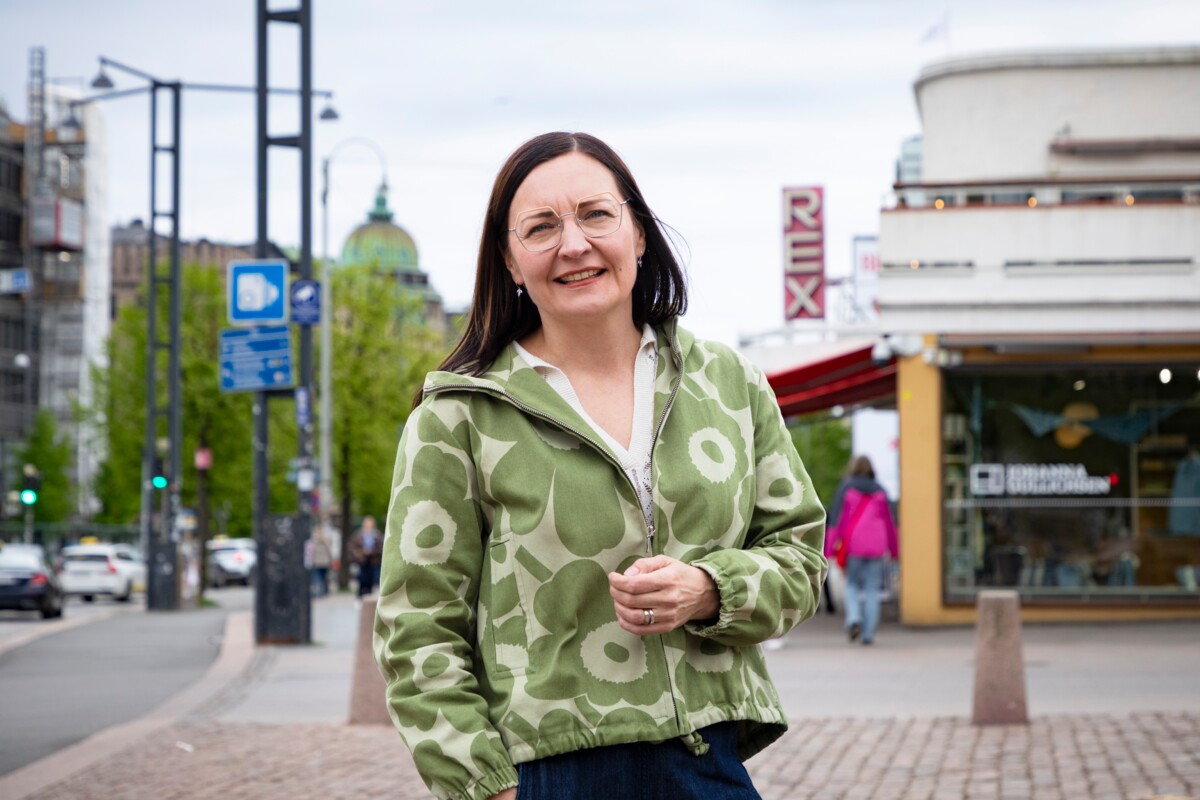 Asiainhoitaja Anna Patrosen mukaan Kirkon mediasäätiö on elokuva-alalla tunnettu rahoittaja. Kuva: Esko Jämsä.