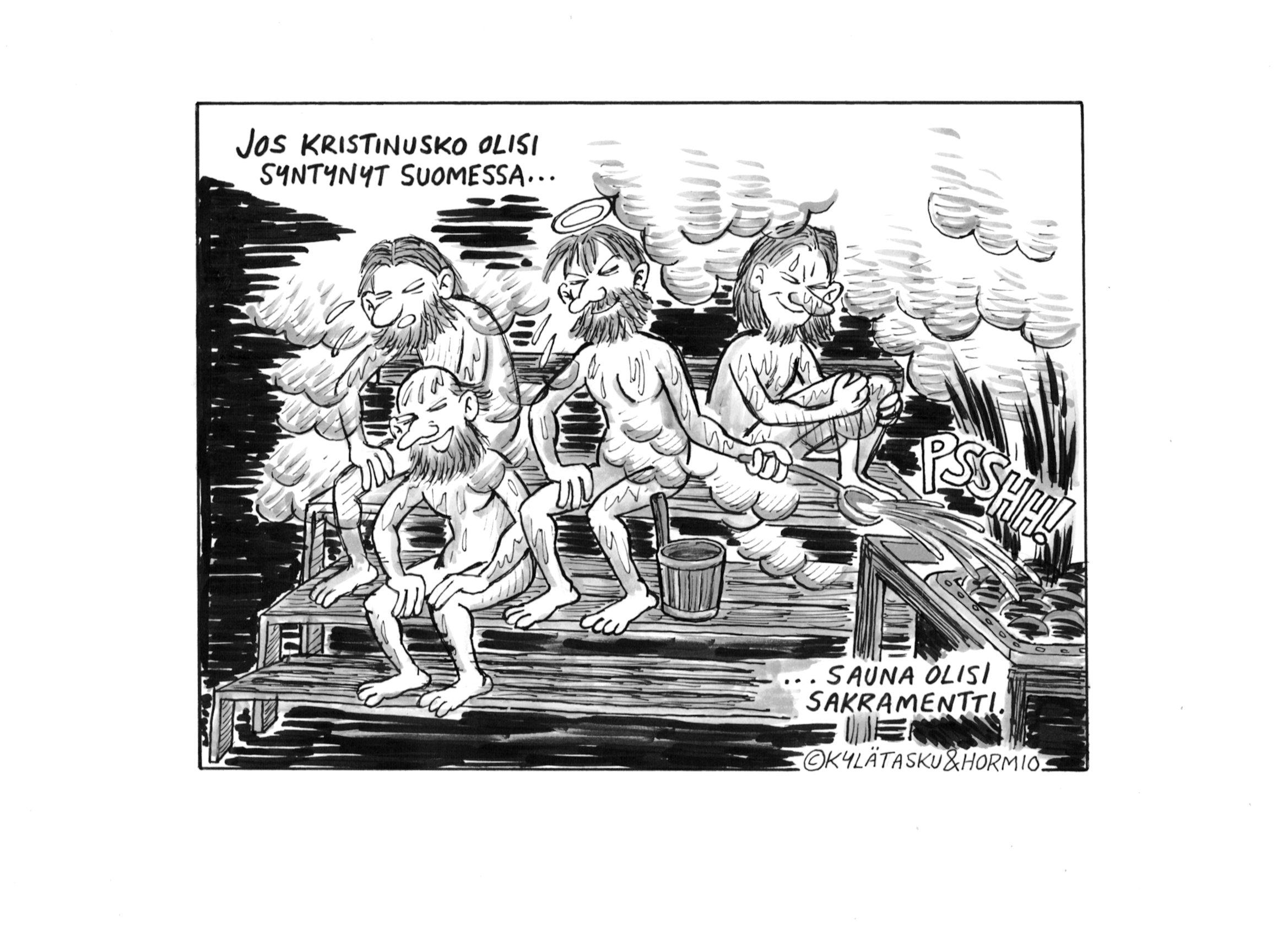 Saunova Jeesus julkaistiin 8.11.2012 Essessä.