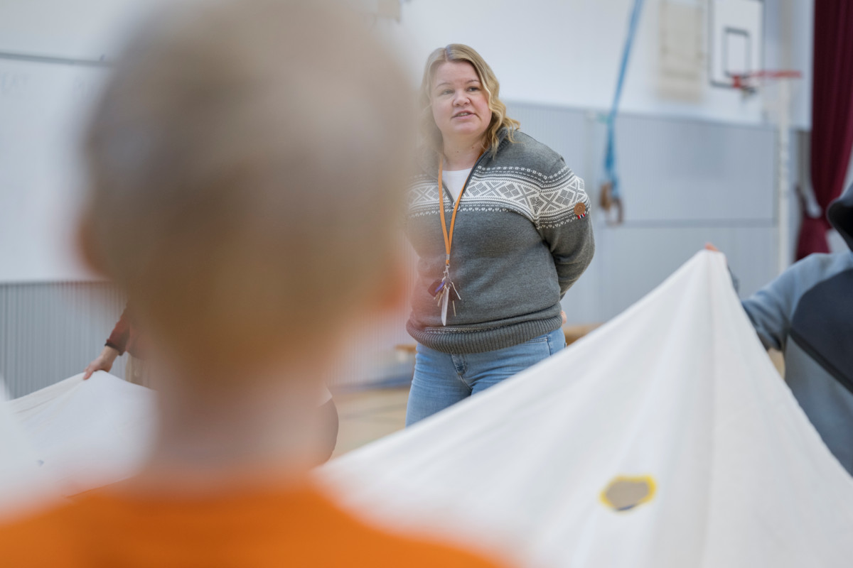 Vip-välkälle mahtuu kerralla 20 lasta. ”Paikat täyttyvät aina”, kertoo kuraattori Elina Alatalo.