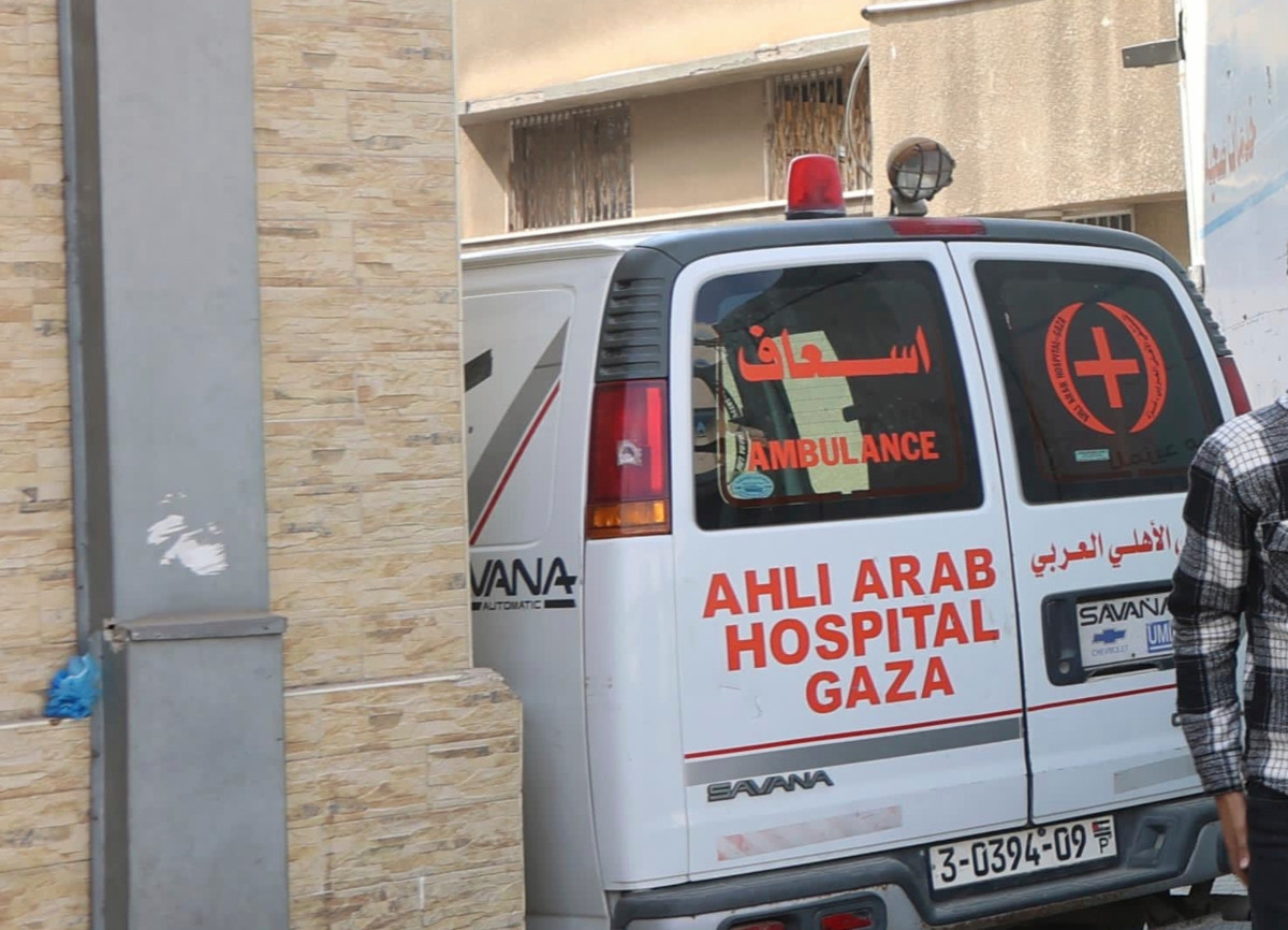 Luterilaisen maailmanliiton syöpäpotilaiden hoitamiseen erikoistunut tiimi työskentelee yhteistyössä Al Ahli Arab -sairaalan kanssa Gazassa. (kuva: Luterilainen Maailmanliitto)