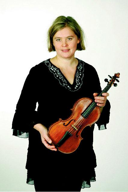 Susanne Helasvuo aloitti viulunsoiton 7-vuotiaana. 