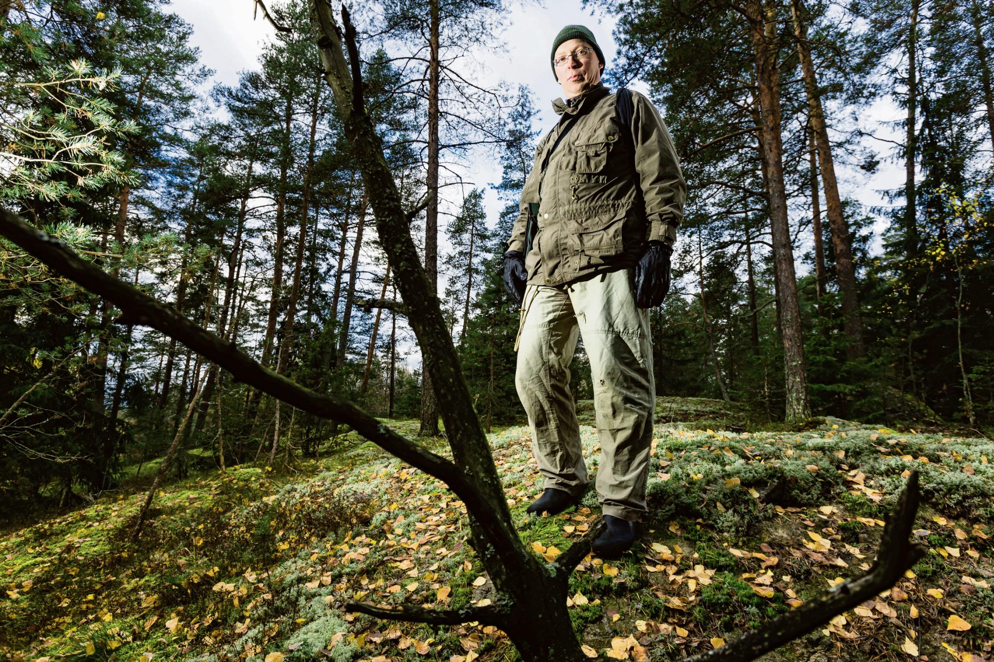 Tuleeko tähän asvalttia? Keijo Savolan mukaan Espoossa tarvitaan nyt keskeisten avainalueiden suojelua.
