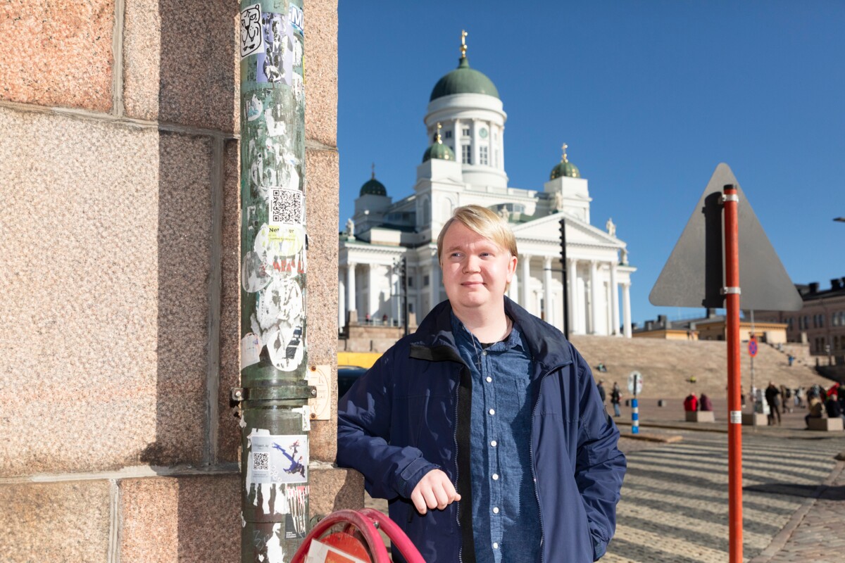 Nuutti Hurme on osallistunut Herttoniemessä muun muassa seurakunnan strategiatyöskentelyyn.