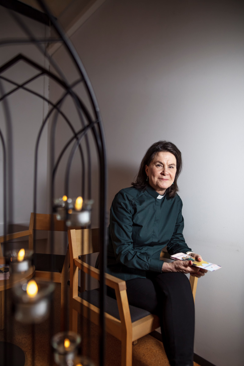 Sirkka Väätäisen mukaan diakoniatyön vahvuus on siinä, että ihmistä voidaan auttaa kokonaisvaltaisesti.