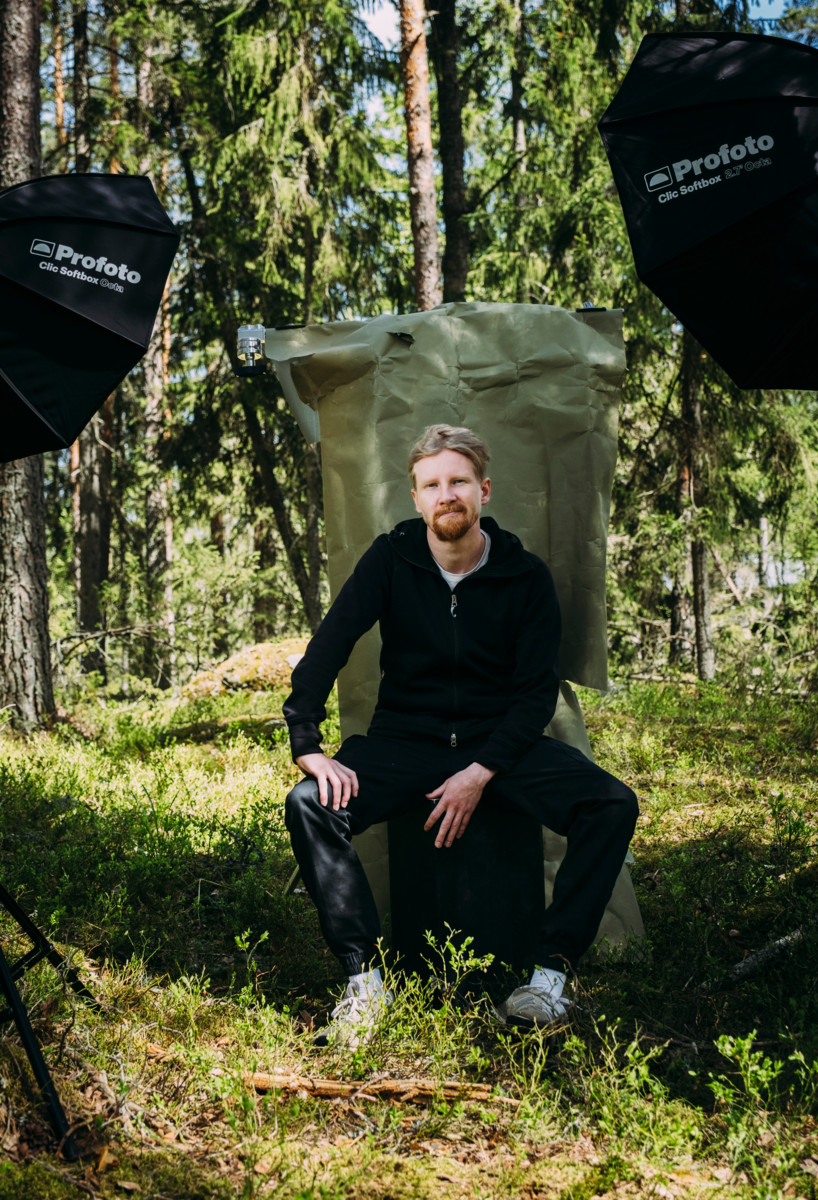 Konsta Punkalla on pieni asunto Nuuksion laidalla ja kansallispuisto on hänen vakiokohteitaan. Kuva: Antti Rintala.