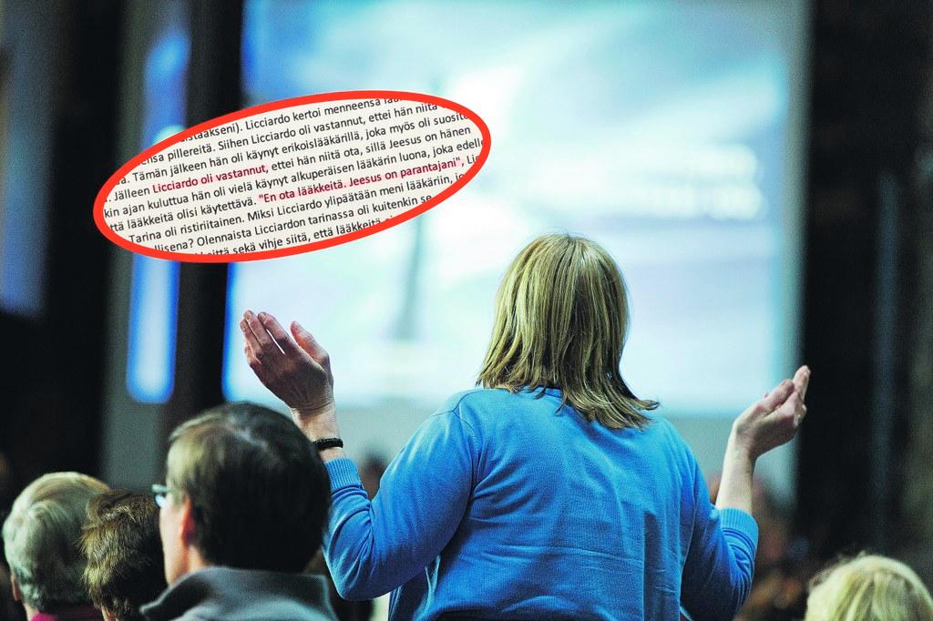 Kirje. Marie Licciardon esiintymisestä Vuosaaren kirkossa keskusteltiin seurakuntaneuvostossa iltaan osallistuneen seurakuntalaisen pyynnöstä. Kuva on arkistokuva.