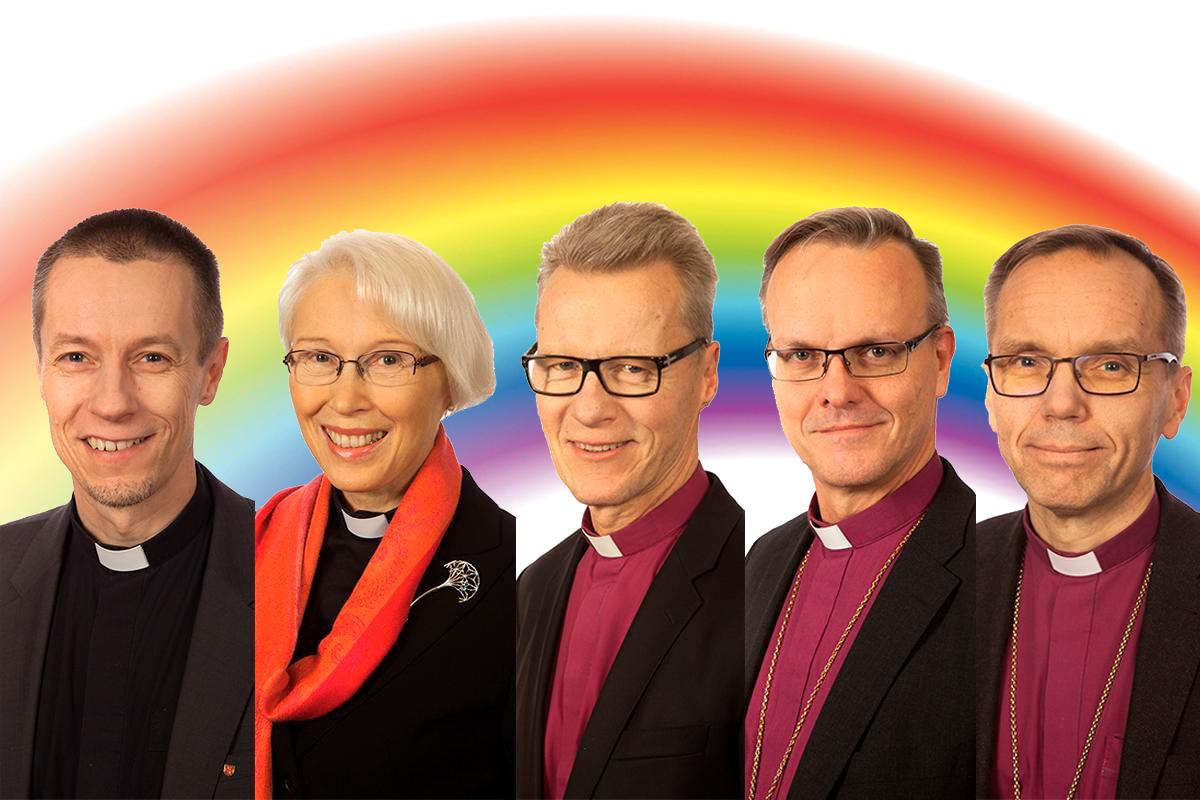 Arkkipiispa Kari Mäkisen seuraajaksi ovat ehdolla Ville Auvinen, Heli Inkinen, Ilkka Kantola, Tapio Luoma ja Brörn Vikström.