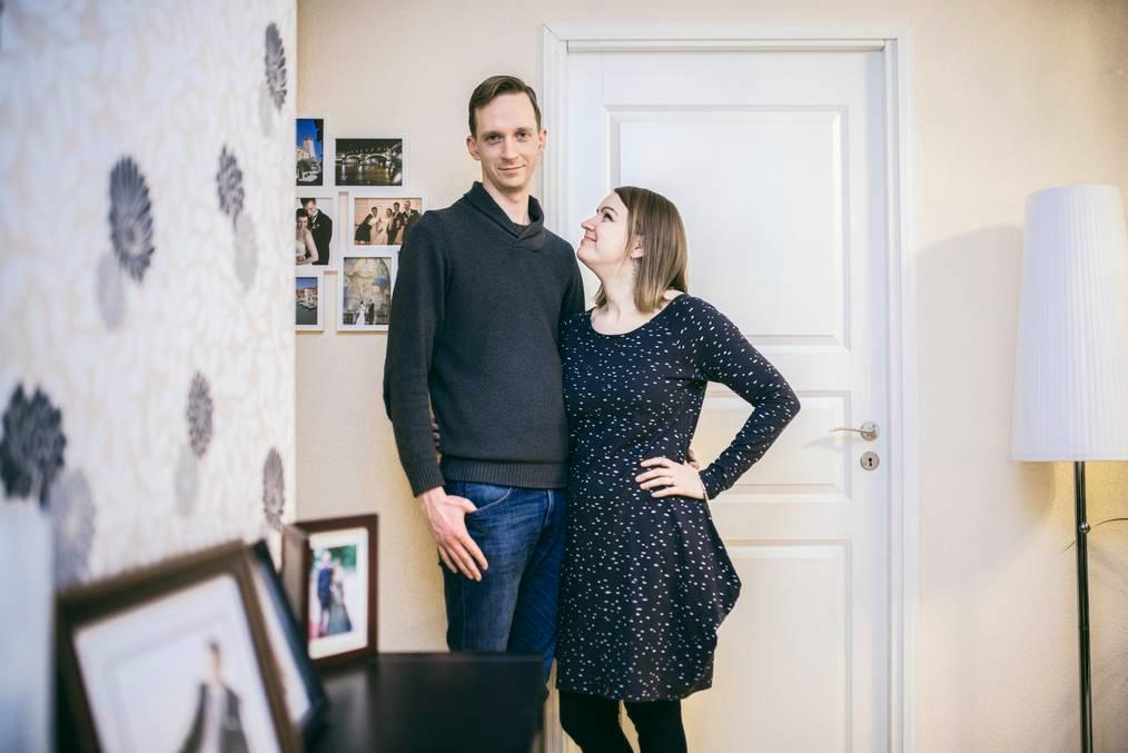 Eero ja Rosa Juuti ovat asuneet pääkaupunkiseudulla nelisen vuotta.