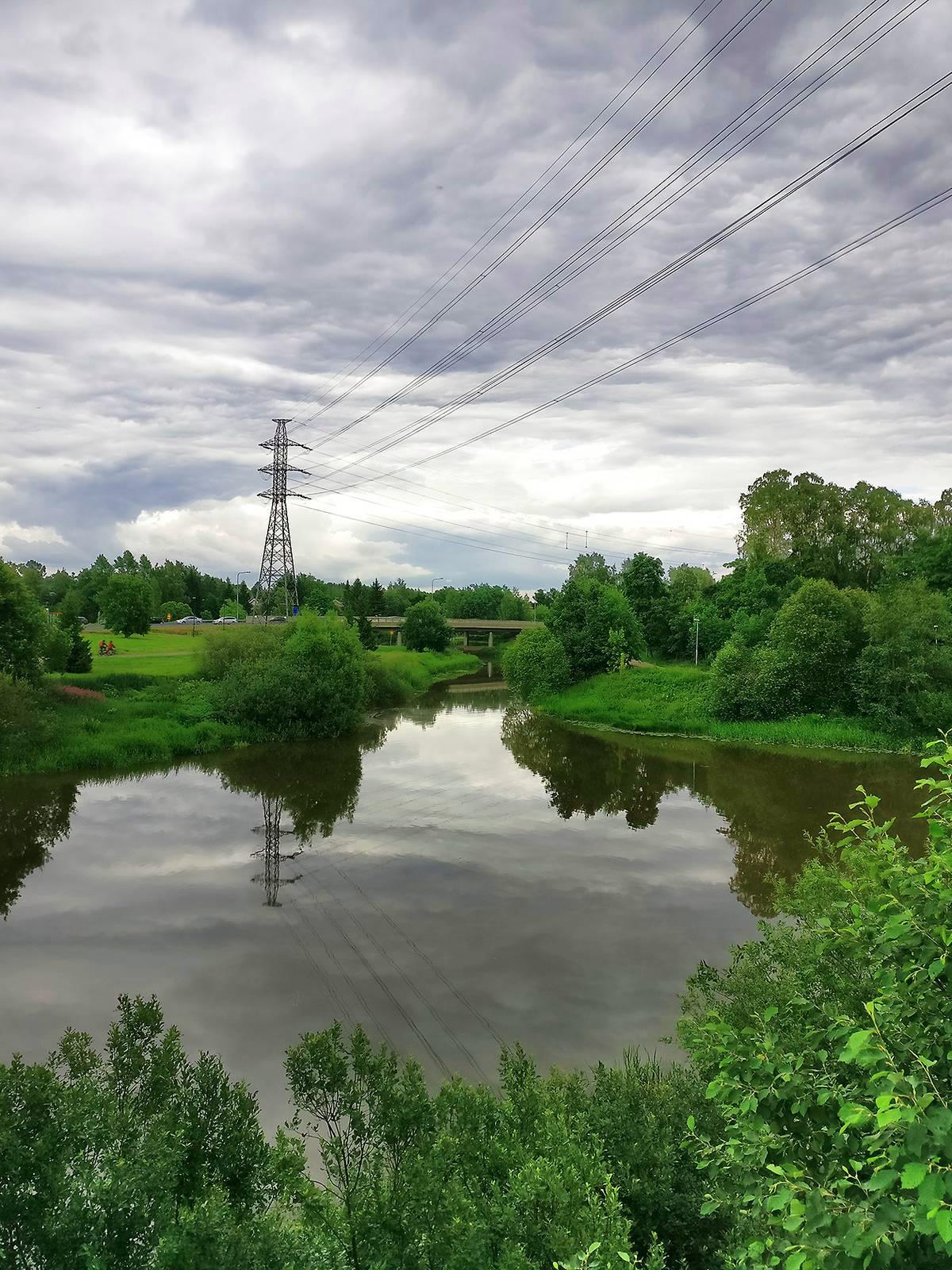 Vantaanjoki ja Keravanjoki.