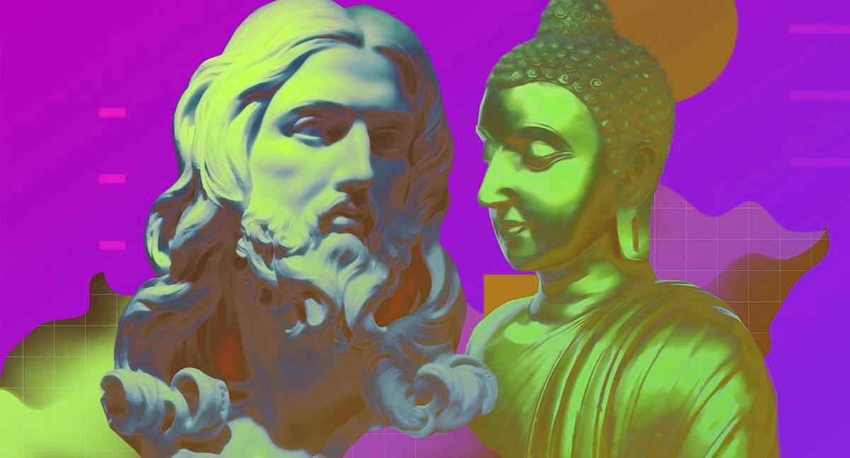 Sekä kristinuskosta että zenbuddhalaisuudesta löytyy kuvauksia vapauttavasta oivalluksesta.