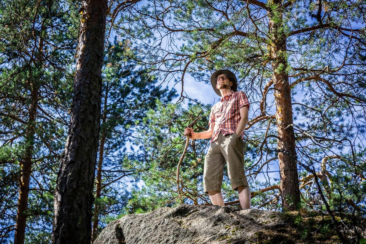 – Kokemukseni mukaan pyhiinvaellusten hiljaiset osuudet ovat ihmisille erityisen tärkeitä, Panu Pihkala sanoo.