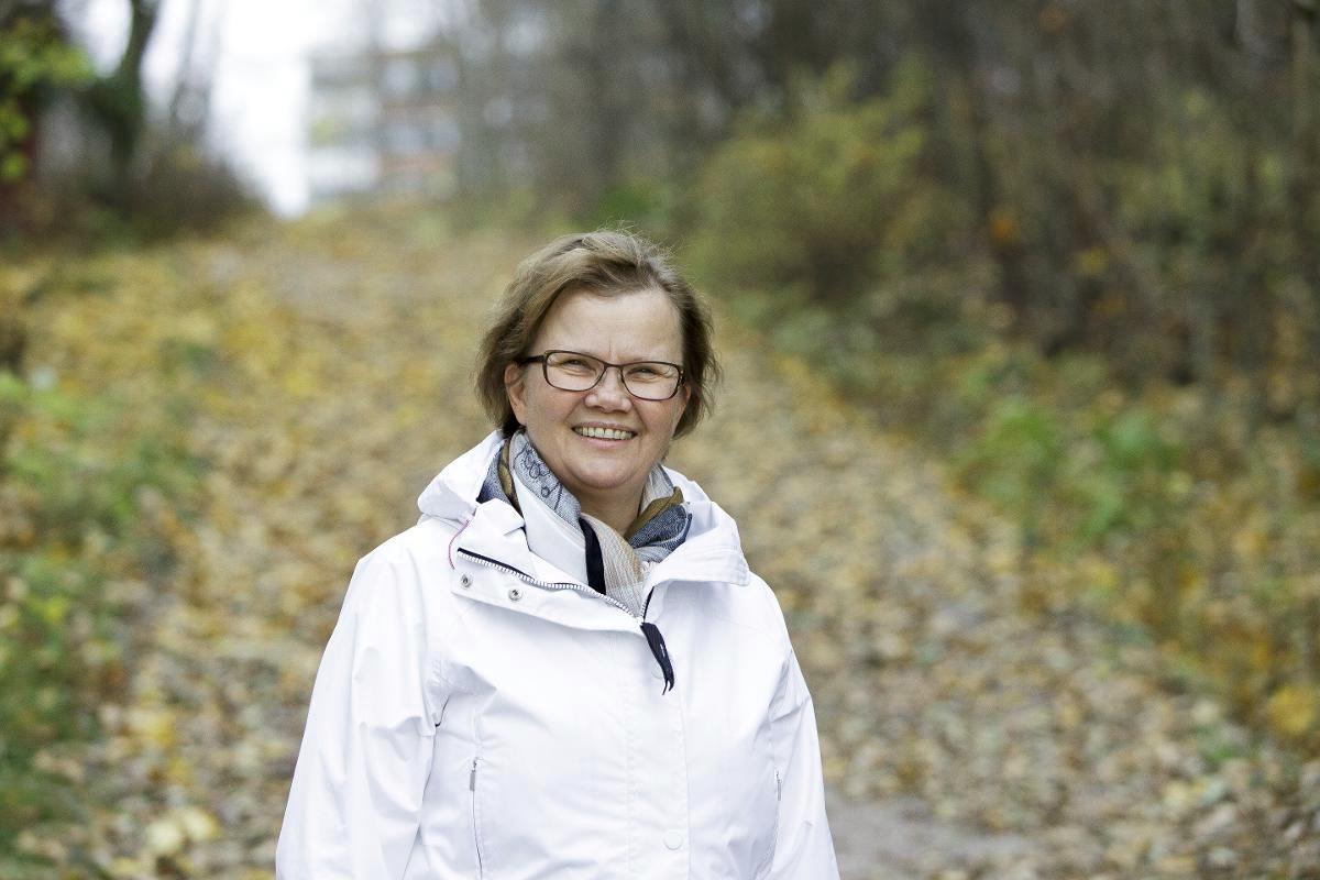 Rauni Kortesalmi lähtee luontoon, kun haluaa olla yksin. Kuva: Patrik Lindström