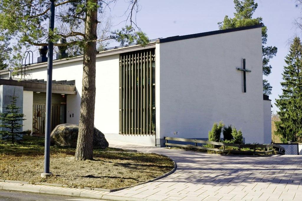Pyhän Annan lastenkirkko on rakennettu vuonna 1968 ja peruskorjattu 2004. Kuva: Sini Pennanen