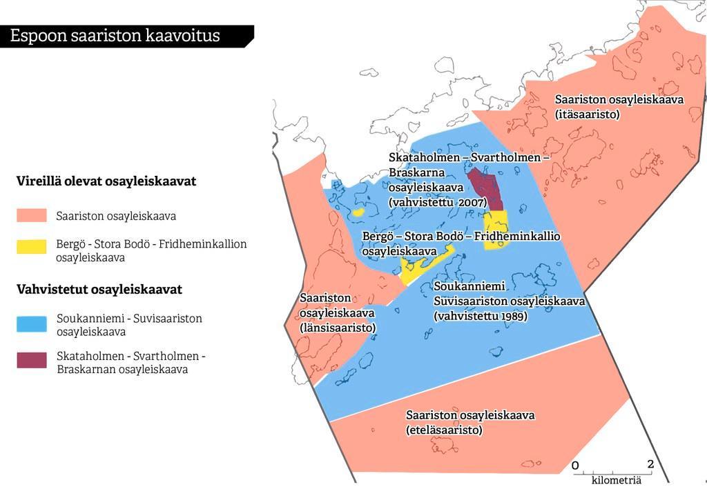Kuva: Espoon kaupungin karttakuvat / käsittely Maija Saari.