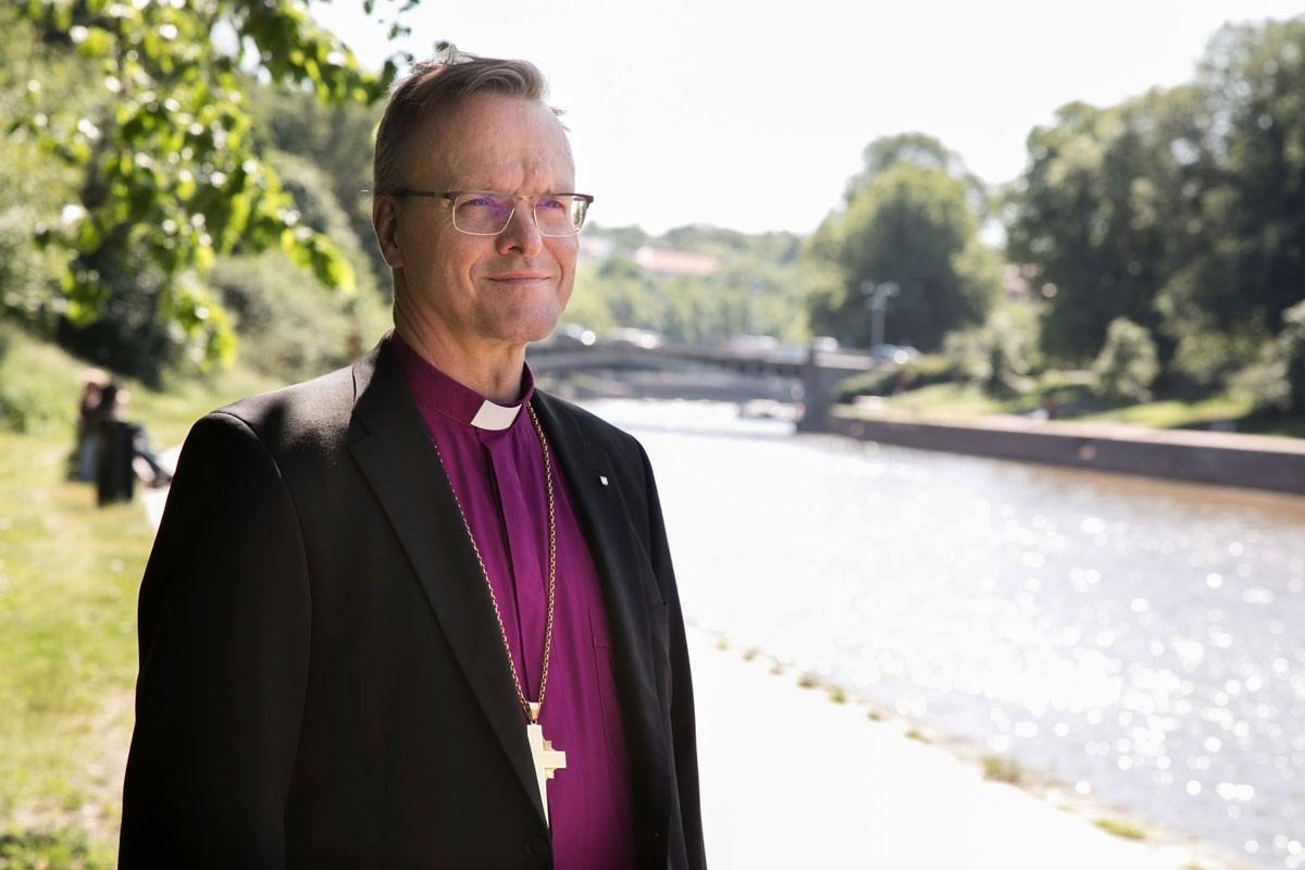 Arkkipiispa Tapio Luoma hyväksyi sen, että kirkko lähti Priden tukijaksi. Kuva: Aarne Ormio / Kirkon kuvapankki