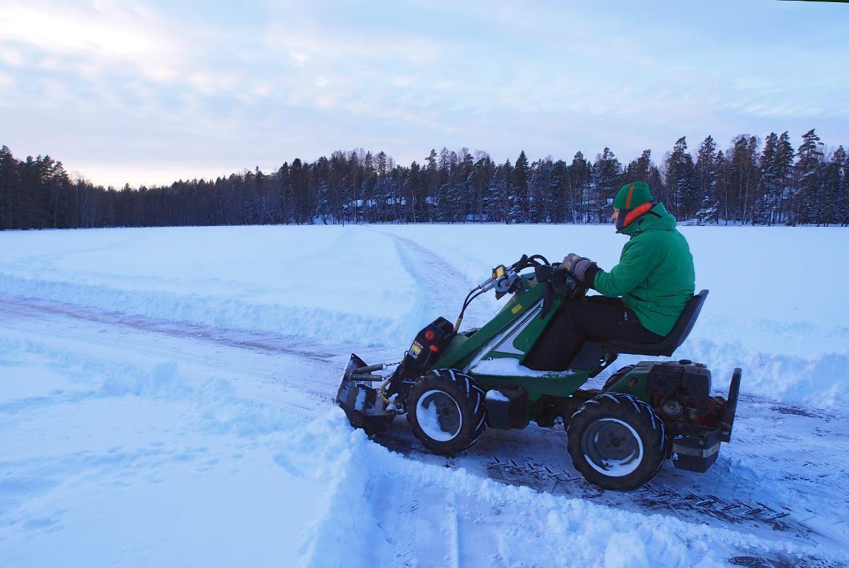 Jatko riippuu lumitilanteesta. 